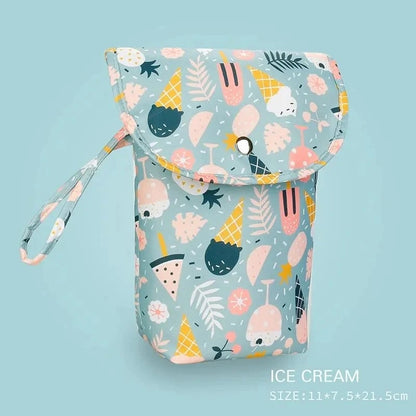 Waterproof Baby Diaper Bag Wet Dry Compartment Stroller Organizer