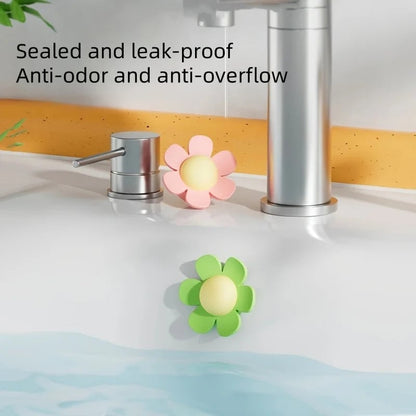Silicone Sink Overflow Hole Plug - Kitchen Bathroom Basin Stopper