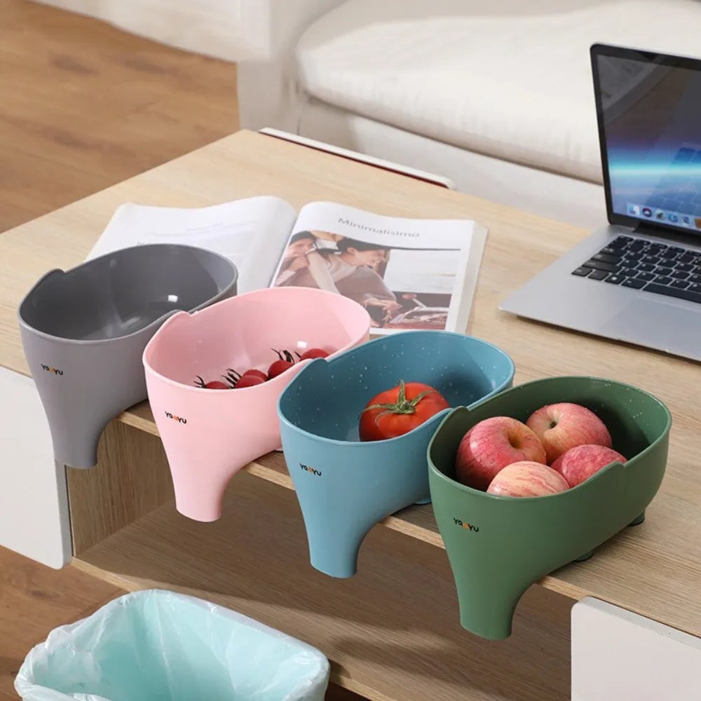 Elephant Sink Strainer Basket - Vegetable Washing & Drain Rack