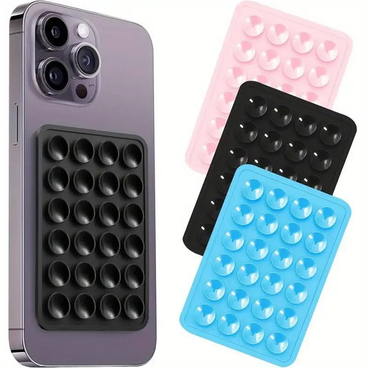 Silicone Suction Phone Holder Mat Anti Slip Wall Mount Stand