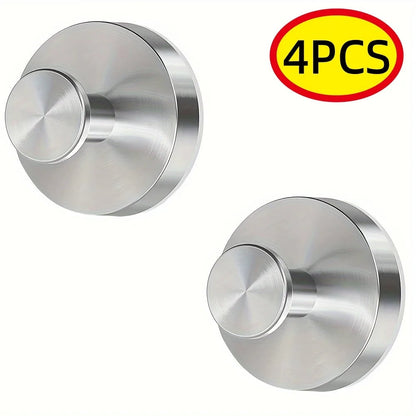 Reusable Stainless Steel Suction Cup Hook Waterproof Wall Mount