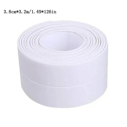 3.2m PVC Waterproof Sealing Tape - Bathroom Sink Shower Bath Toilet