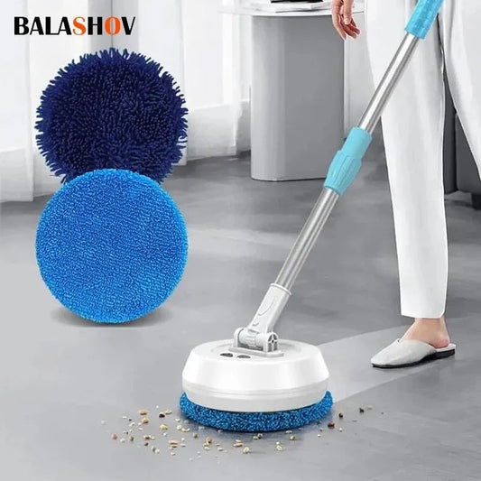 Wireless Electric Spin Mop 2-in-1 Wet Dry Multi-Surface Cleaner