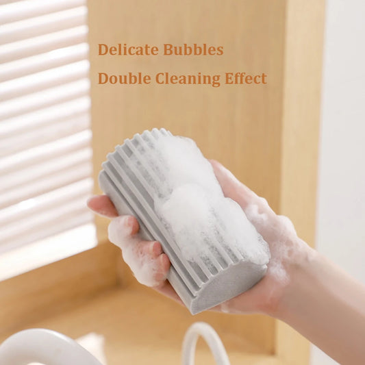 Multipurpose Reusable Kitchen Bathroom Cleaning Sponges - Soft Dish