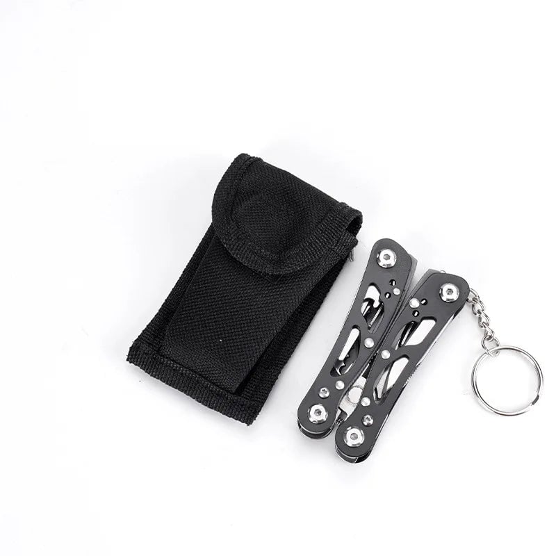 Stainless Steel Multi-Tool Pliers - Folding Camping Survival Tool