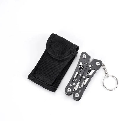 Stainless Steel Multi-Tool Pliers - Folding Camping Survival Tool