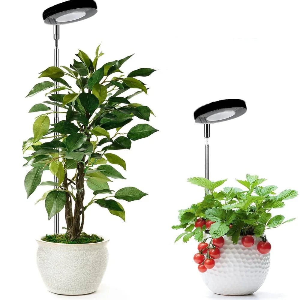 LED Plant Grow Light USB Soil Stake - Red Blue Spectrum Dimmable