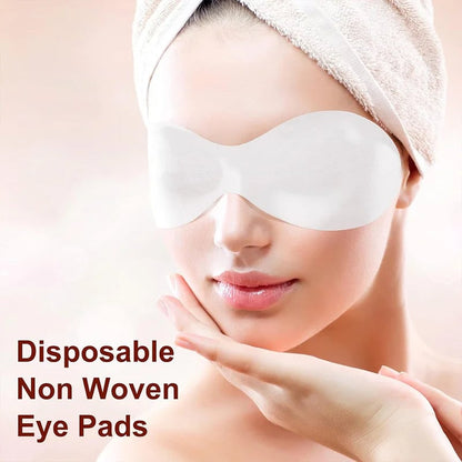100pcs Disposable Cotton Eye Mask Patches - Natural Spa Facial Care