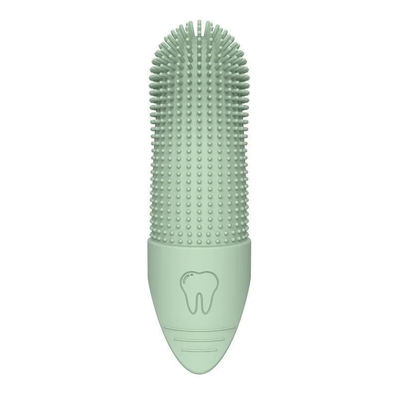 360° Dog Finger Toothbrush Food Grade Silicone Dental Care Tool