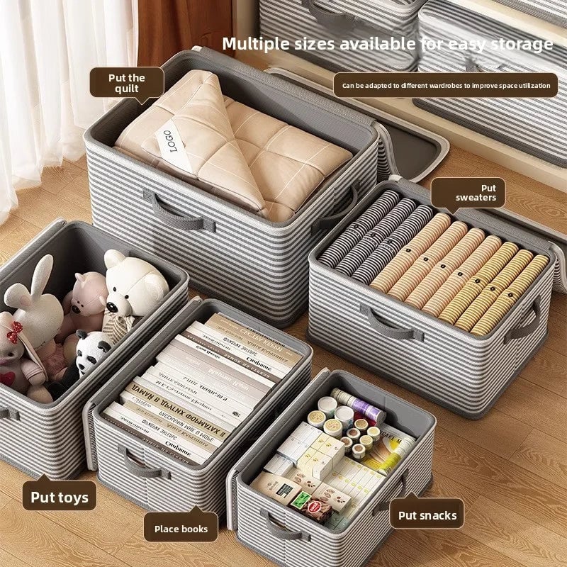 Lockable Foldable Storage Box - Password Protected Organizer