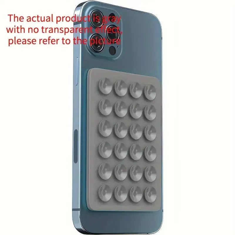 Silicone Suction Phone Holder Mat Anti Slip Wall Mount Stand