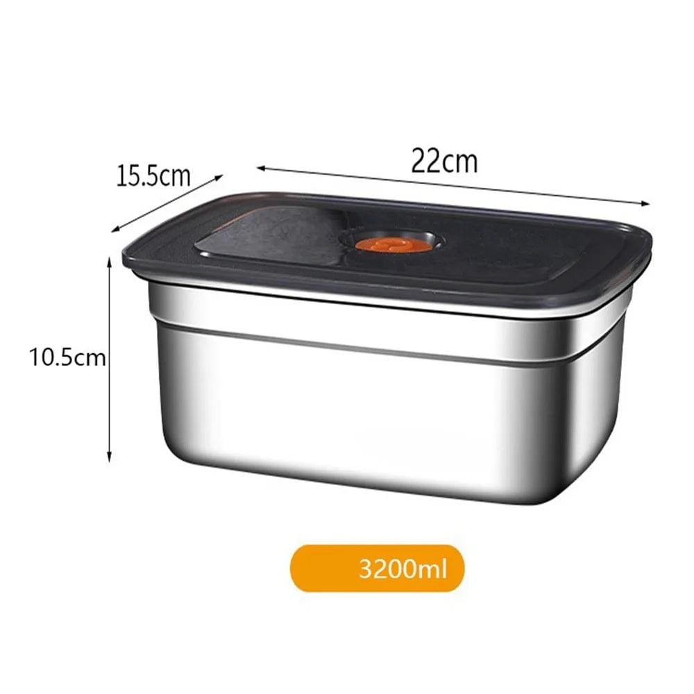 Stainless Steel Bento Box - Leak-proof Camping Lunch Container