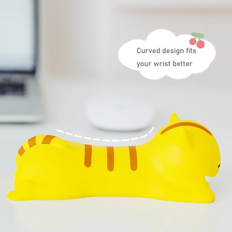 Ergonomic Kawaii Wrist Rest Mouse Pad - Slow Rising Squishy Support