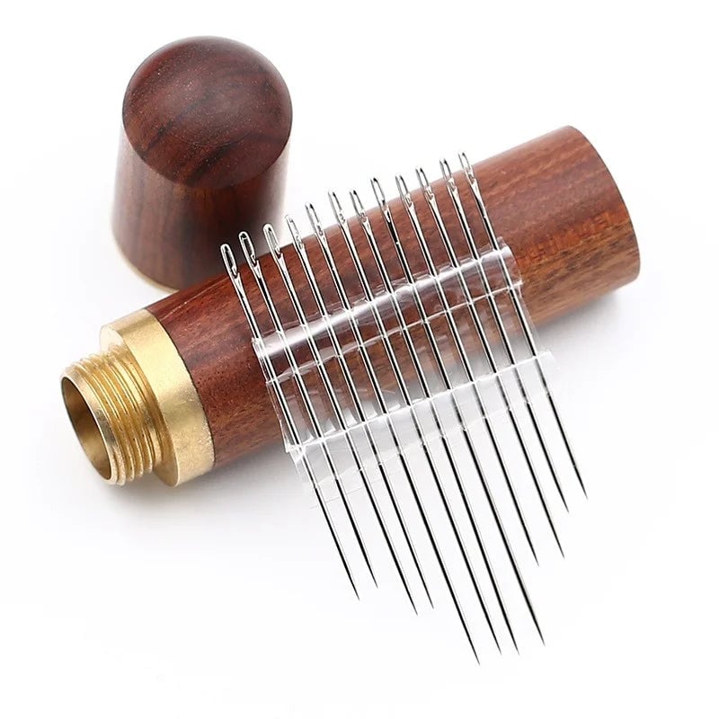 30pcs Self Threading Stainless Steel Automatic Blind Sewing Needles