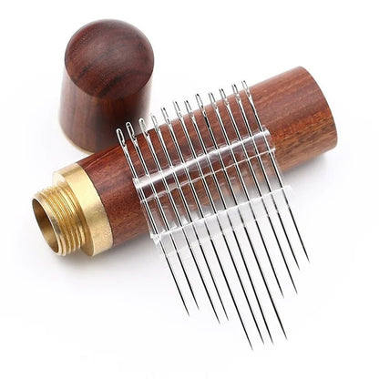 30pcs Self Threading Stainless Steel Automatic Blind Sewing Needles