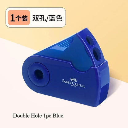 Faber Castell Double Hole Pencil Sharpener with Eraser Animal Design