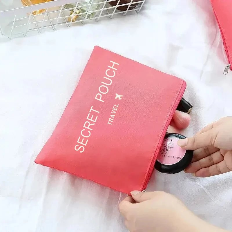 6PCS Waterproof Travel Storage Bags Large Luggage Clothes Organizer