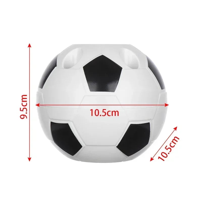 Football Shaped Pen Holder - Multifunctional Desktop Storage Box