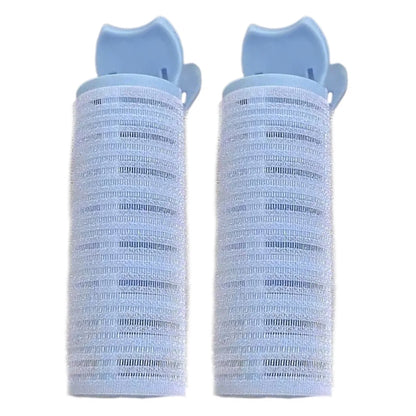 Heatless Hair Curlers Set - Lazy Rollers & Bangs Styling Clips