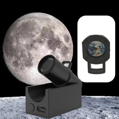 3D Moon Earth Planet Night Light Projection Lamp Bedroom Atmosphere