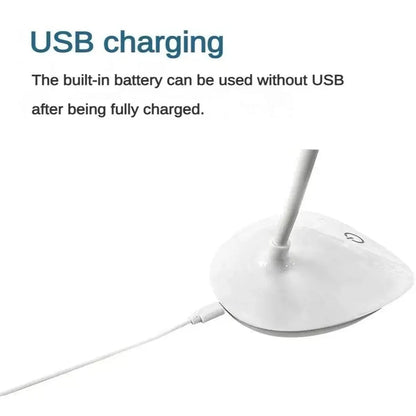 USB Rechargeable LED Desk Lamp Touch Dimming Eye Protection Office