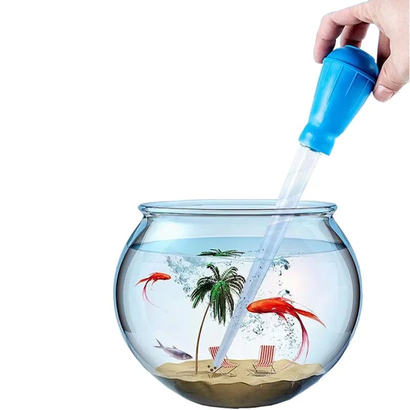 Extended Length Aquarium Siphon Pipette Vacuum Water Cleaner Tool