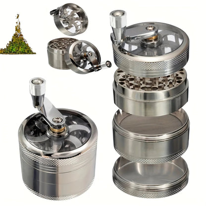 Manual Spice Grinder - Nutmeg Ginger Salt Pepper Crusher Hand Tool