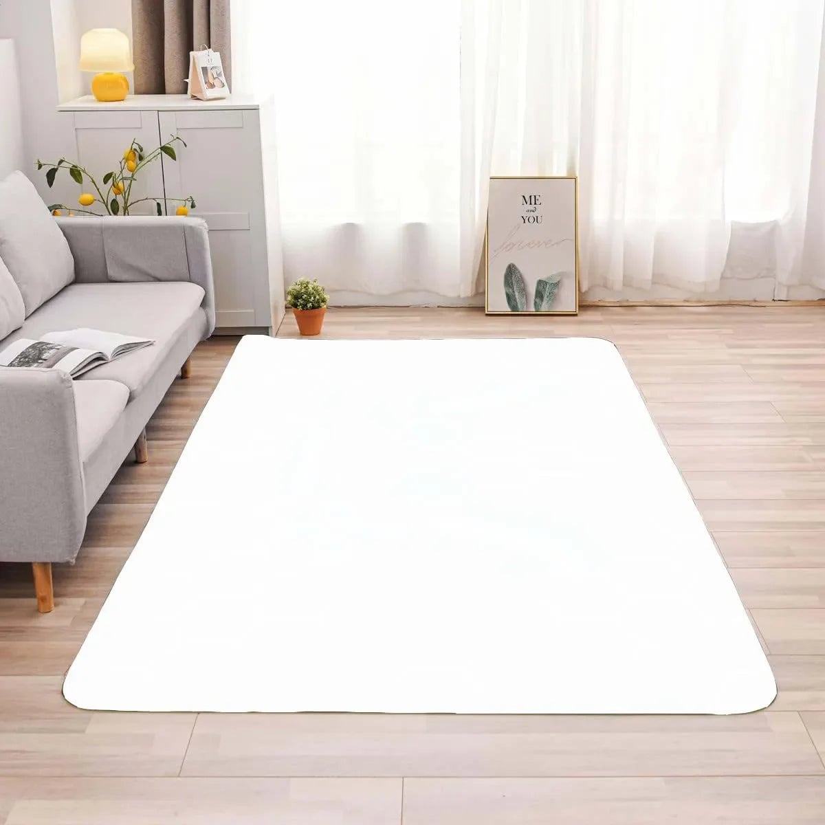Dinosaur Track Carpet Floor Mat - Kids Educational Play Mat