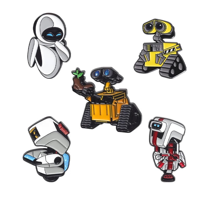 Custom Cartoon Anime Enamel Pins - Cute Character Lapel Badge Set