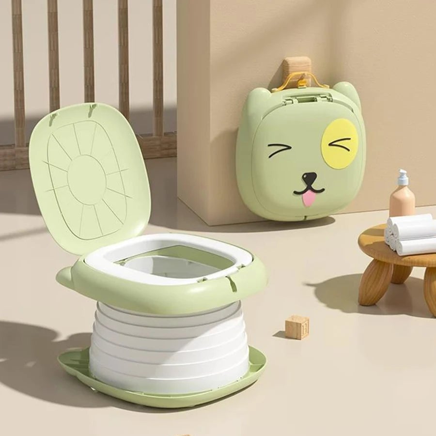Foldable Portable Potty Training Toilet for Travel Car Camping Kids