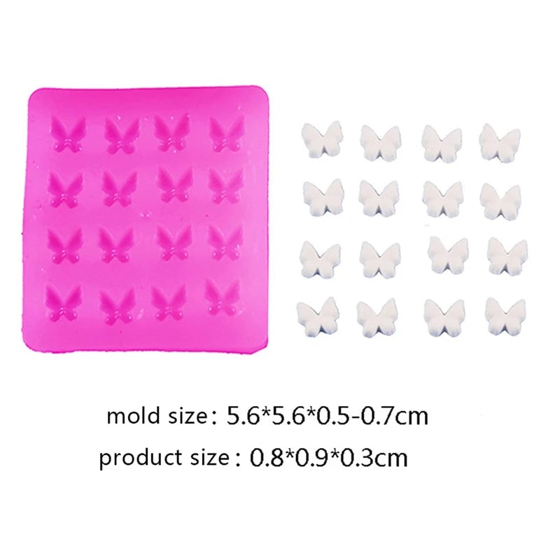 Butterfly Silicone Mold Ultra-Light Clay Chocolate Epoxy Resin