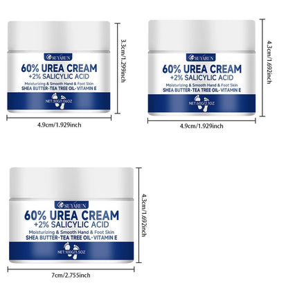 SUYARUN 60% Urea Foot Cream - Cracked Heel Repair & Callus Remover