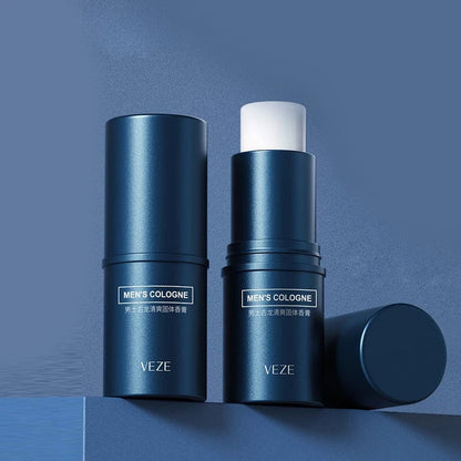 Fanzhen Solid Cologne Stick - Light Fresh Scent Portable Men's Fragrance