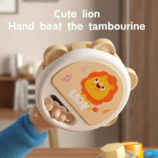 Handheld Baby Tambourine - Delicate Percussion Instrument for Kids