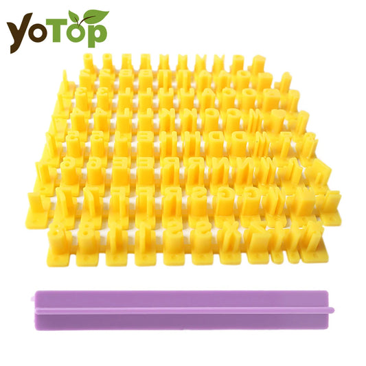 Letter Number Cookie Mould Set - Alphanumeric Baking Stamps Tool
