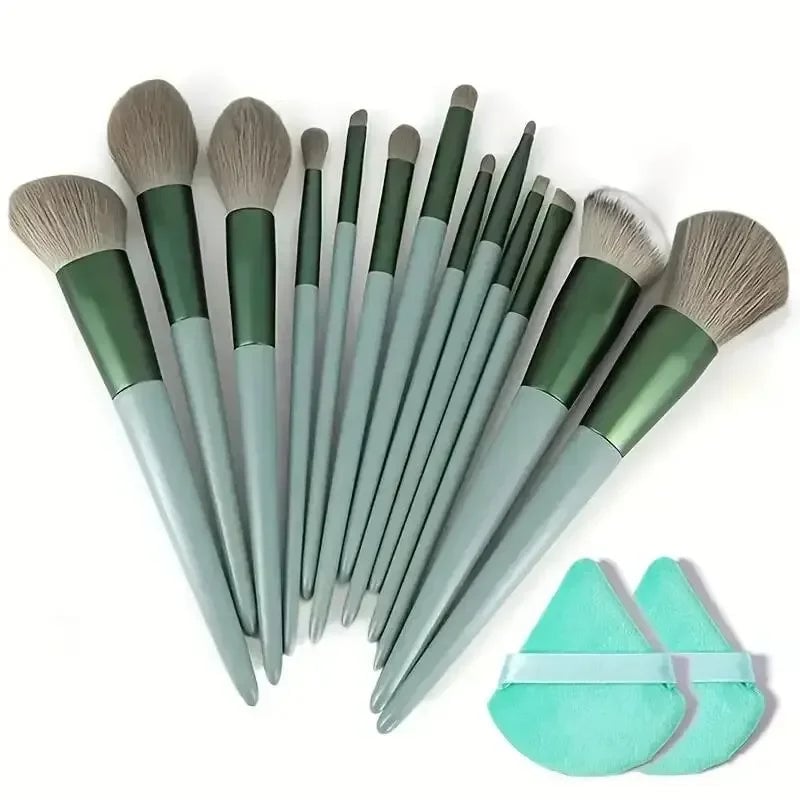 Professional Makeup Brush Set - Soft Kabuki Foundation Eyeshadow