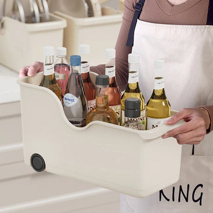 Rolling Kitchen Storage Organizer - Multi-Purpose Makeup & Spice Rack