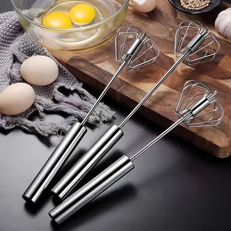 Stainless Steel Semi-Automatic Egg Beater Mixer for Baking
