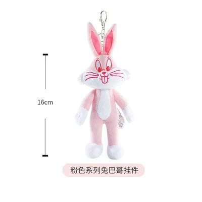 Looney Tunes Plush Keychain Set - Bugs Bunny Tweety Lola Pendant