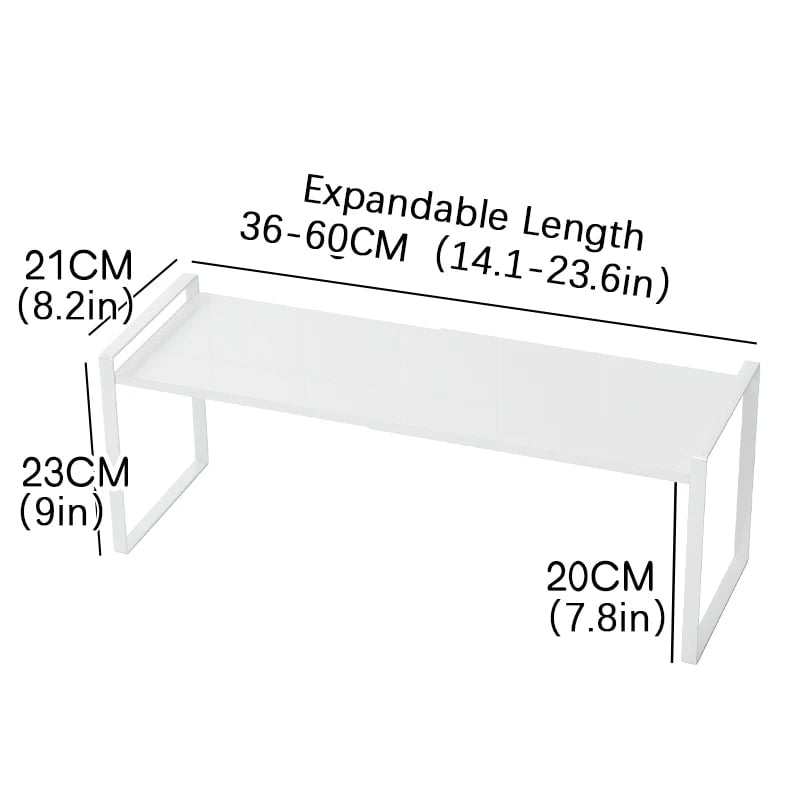 Extendable Under Sink Storage Rack - Multi-Layer Cabinet Organizer