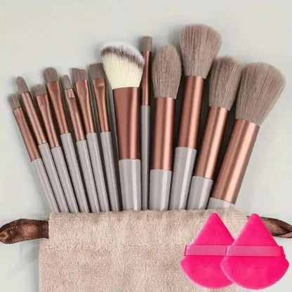 Professional Makeup Brush Set - Soft Kabuki Foundation Eyeshadow