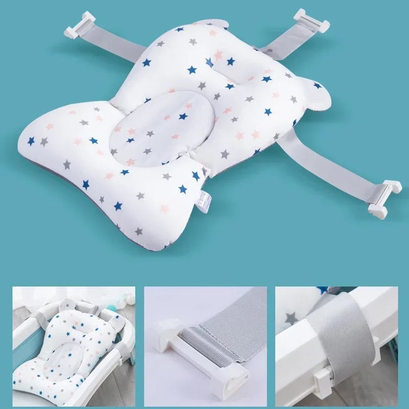 Anti-Slip Newborn Bath Pillow Seat Support Cushion Pad Infant