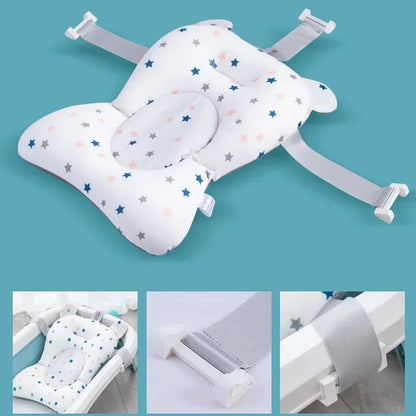 Anti-Slip Newborn Bath Pillow Seat Support Cushion Pad Infant