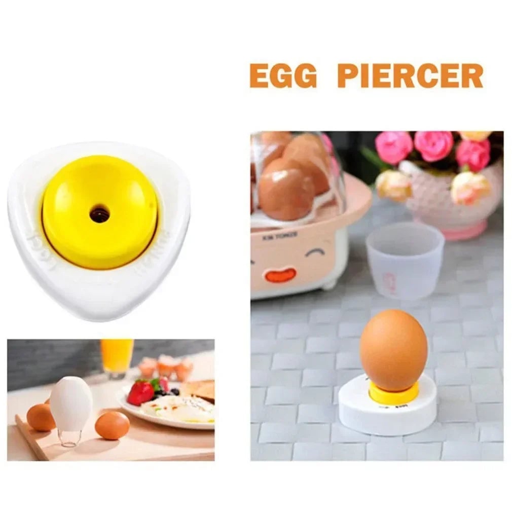 Semi-Automatic Egg Tool - Piercer, Pricker, Divider & Beater Lock