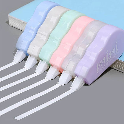 6-Piece Kawaii Macaron Correction Tape Set - School Office Supplies
