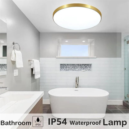 18W 30W 40W Waterproof LED Ceiling Light Round Bathroom Kitchen