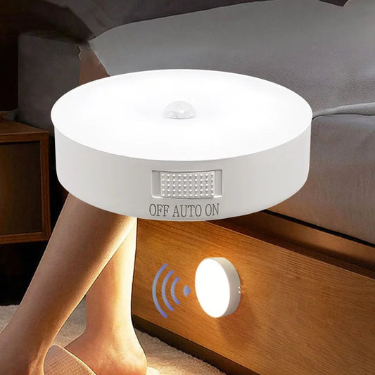 USB Rechargeable Motion Sensor LED Night Light for Kitchen Bedroom