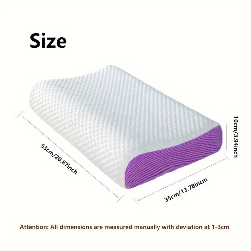 TPE Air Layer Cervical Pillow Washable Zero Pressure Neck Support
