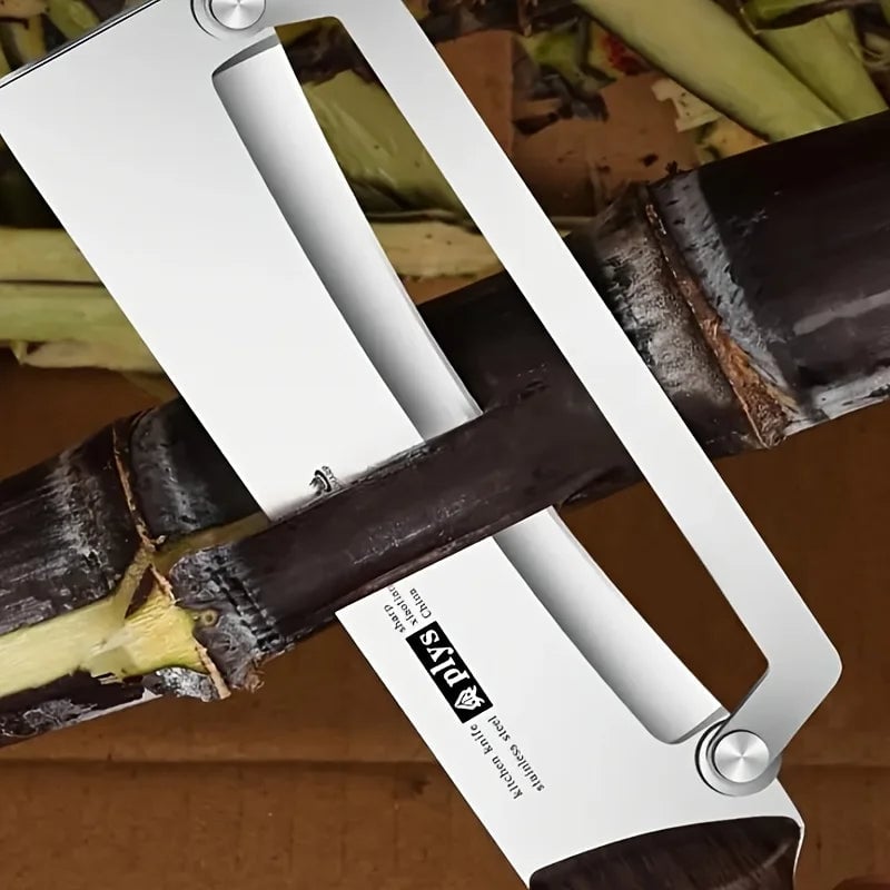 Stainless Steel Peeler Wooden Handle Vegetable Fruit Slicer