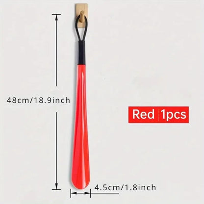 Extra Long Flexible Plastic Shoehorn - Durable Shoe Horn Assistant